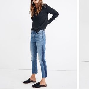 Petite High-Rise Slim Boyjean in Raebrook Wash: Eco Edition